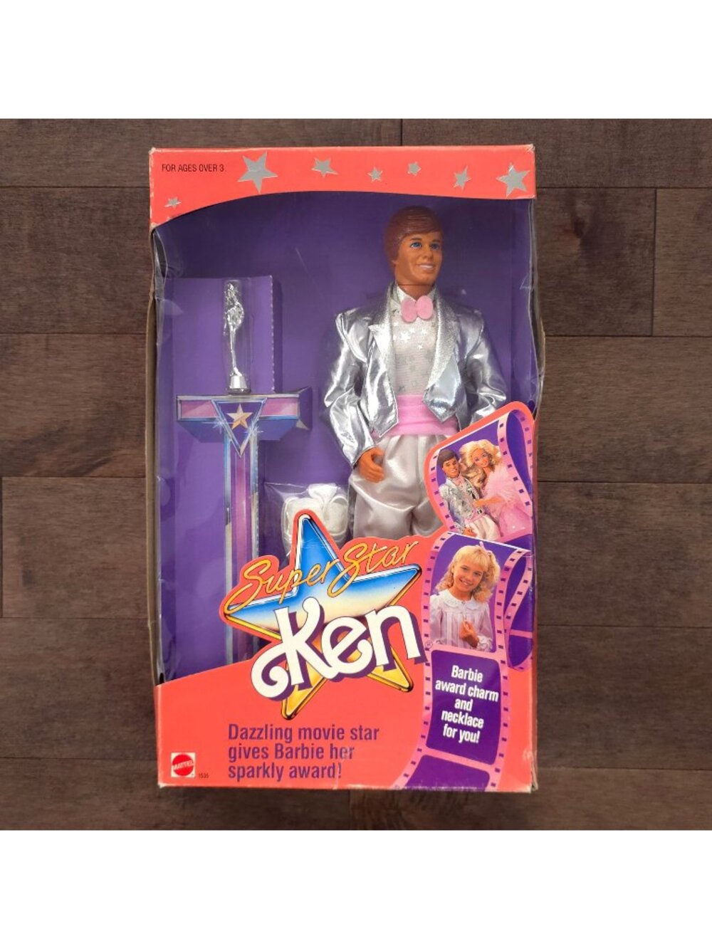 Super Star Ken 1988 Award Winning Barbie Boyfriend Movie Star NRFB Mattel